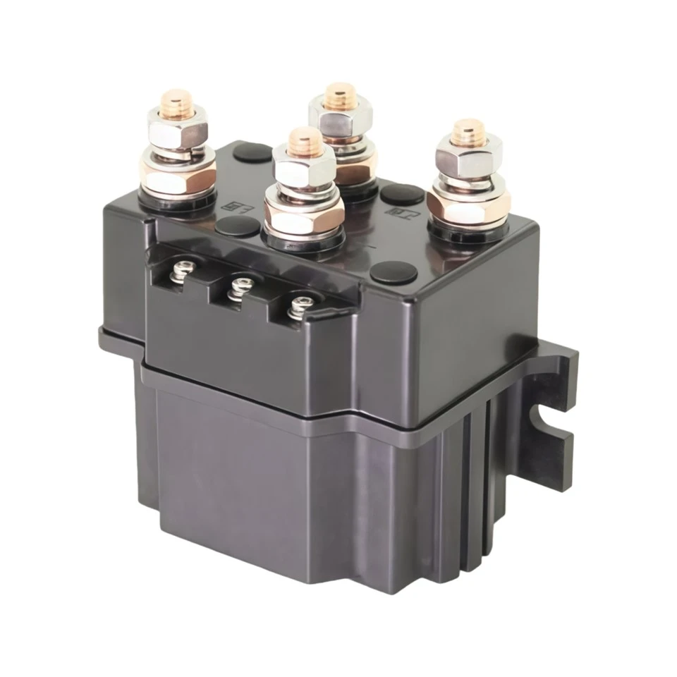 Tehojärjestelmä 2NO 2NC Käännettävä Starter DC Contactor Relay